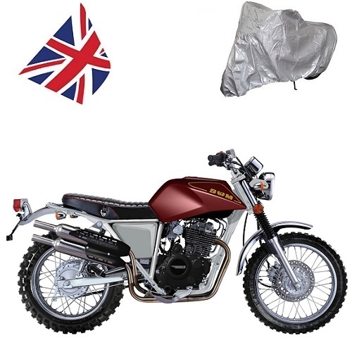 SWM SILVER VASE MOTORBIKE COVER