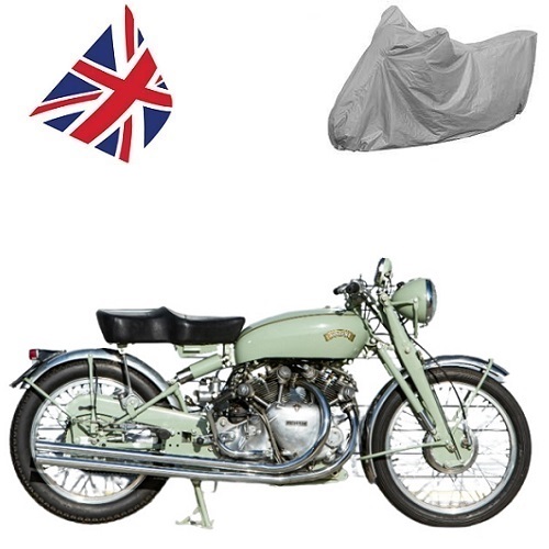 VINCENT GREY FLASH MOTORBIKE COVER